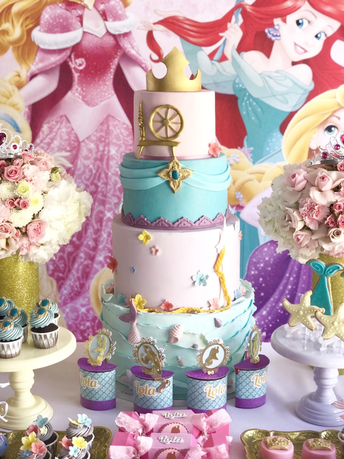 Tarta Princesas Disney – Sweetmama